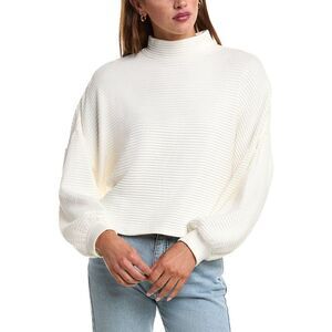 Sadie & Sage Womens  On A Stroll Sweater, White